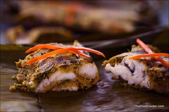 Thai Baked Fish in Banana Leaf Recipe