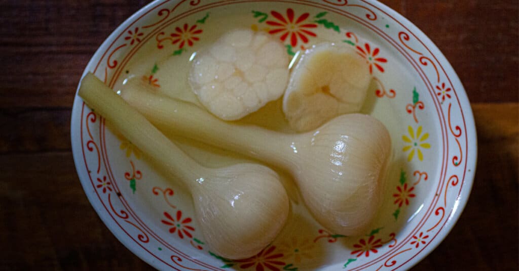 pickled garlic