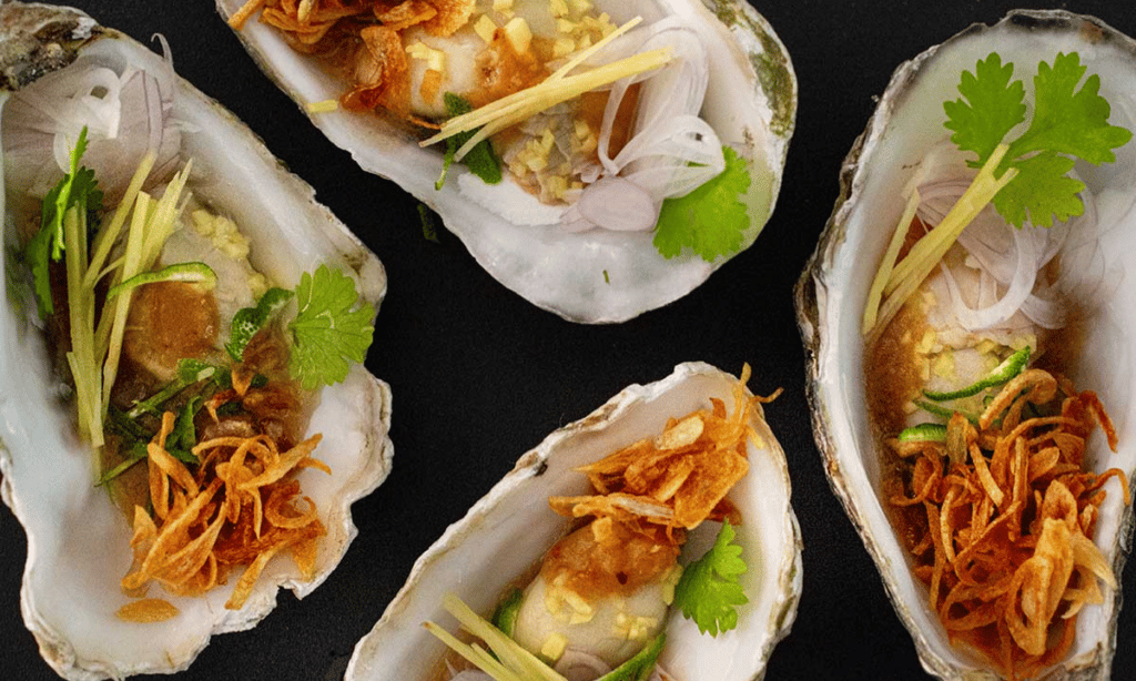 cured oysters