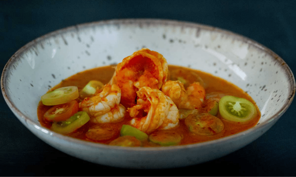 shrimp and tomato curry