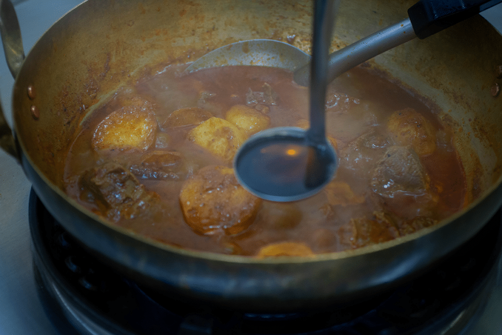 beef potato curry