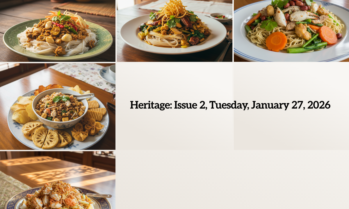 Heritage: Issue 2, Tuesday, January 27, 2026