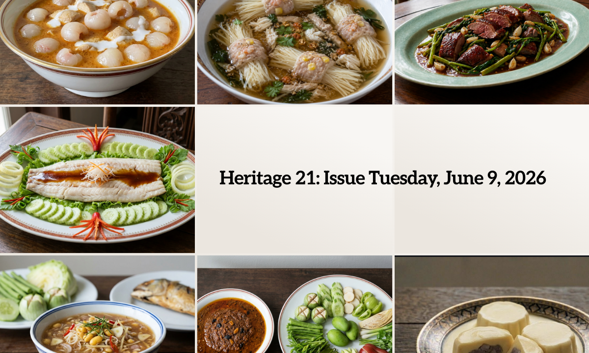 Heritage 21: Issue Tuesday, June 9, 2026