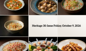 Heritage: Issue Friday, October 9, 2026